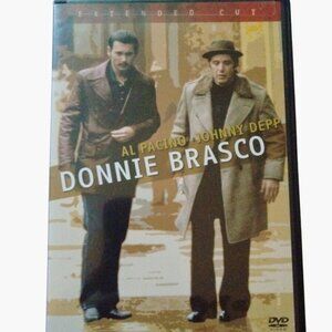 Donnie Brasco DVD 1997 Extended Cut Movie Al Pacino Johnny Depp